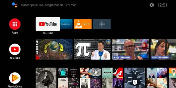 sistema operativo android tv