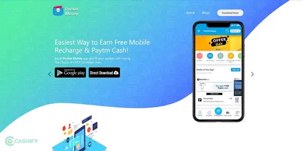 Pocket Money money earning apps