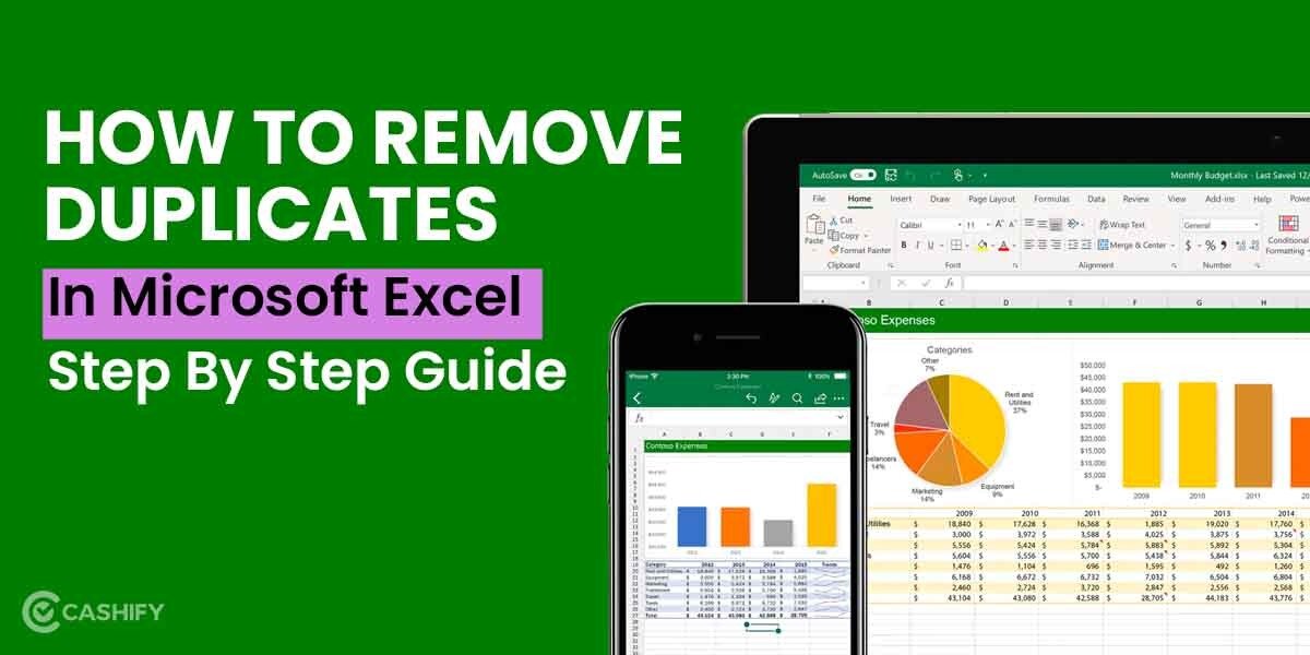 How To Remove Duplicates In Microsoft Excel | Cashify Blog
