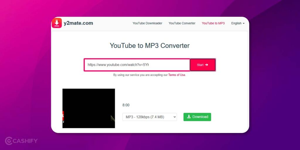 How To Download MP3 And Videos From Youtube Using Y2mate | Cashify Blog