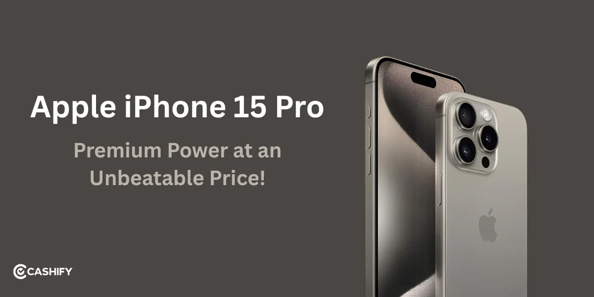 Refurbished iPhone 15 Pro: Premium Power...