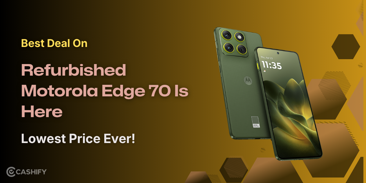 Best Deal On Refurbished Motorola Edge 70 Is Here: Lowest Price Ever ...
